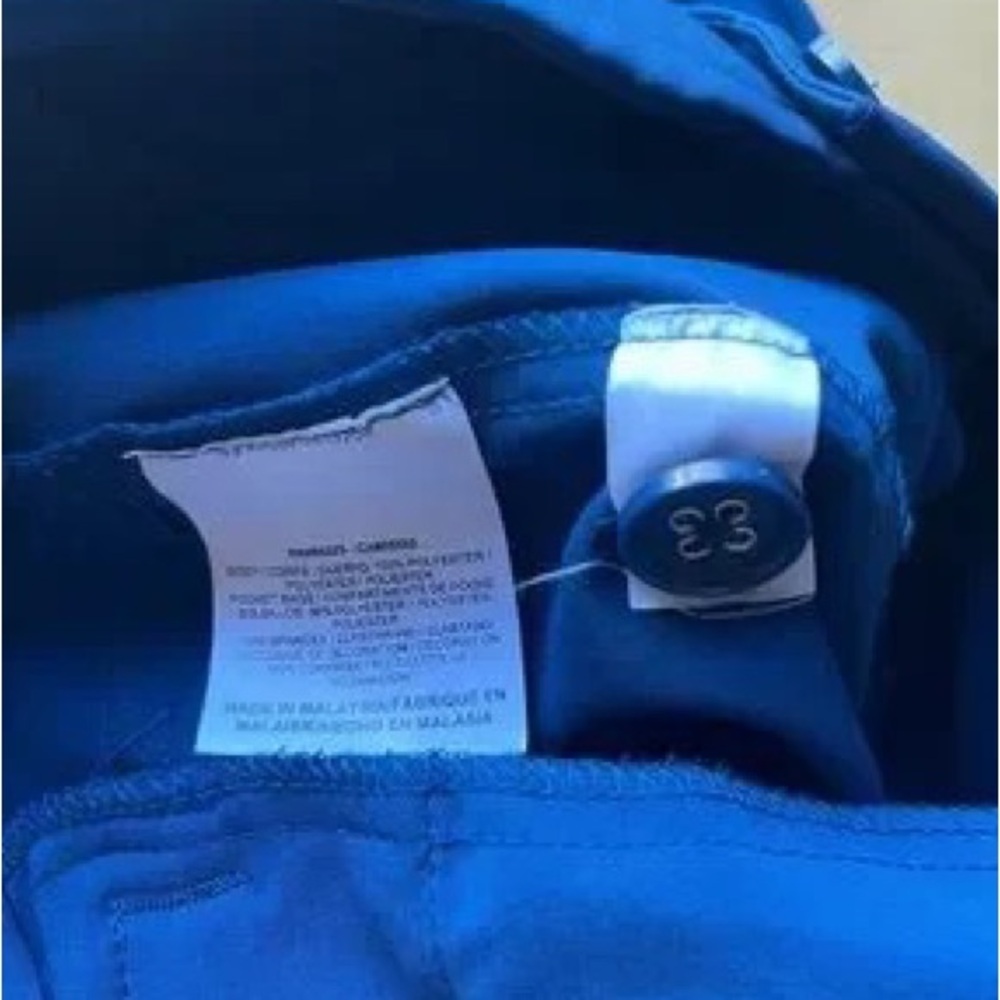 Cobalt Blue Cropped Pants - Picture 8 of 8